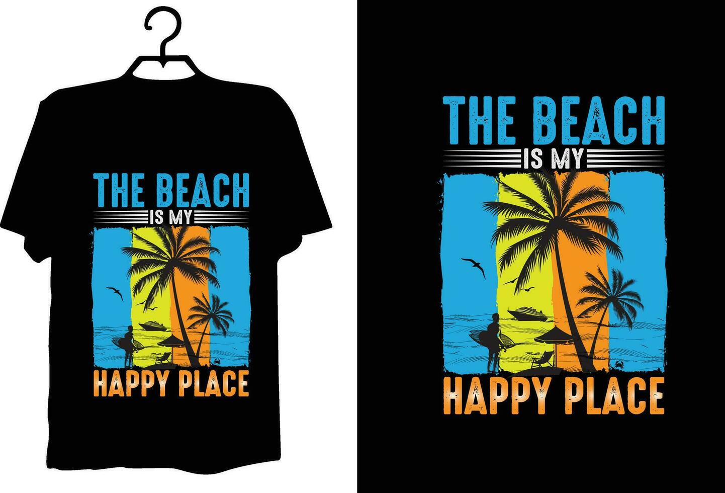 Summer t shirt design vector