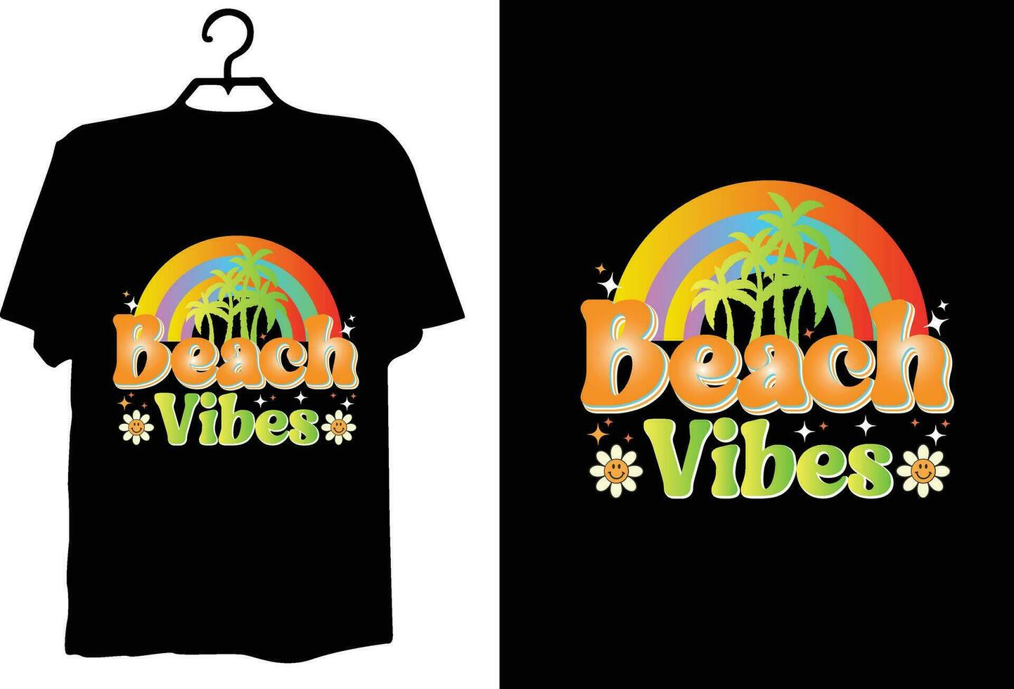 Summer t shirt design vector