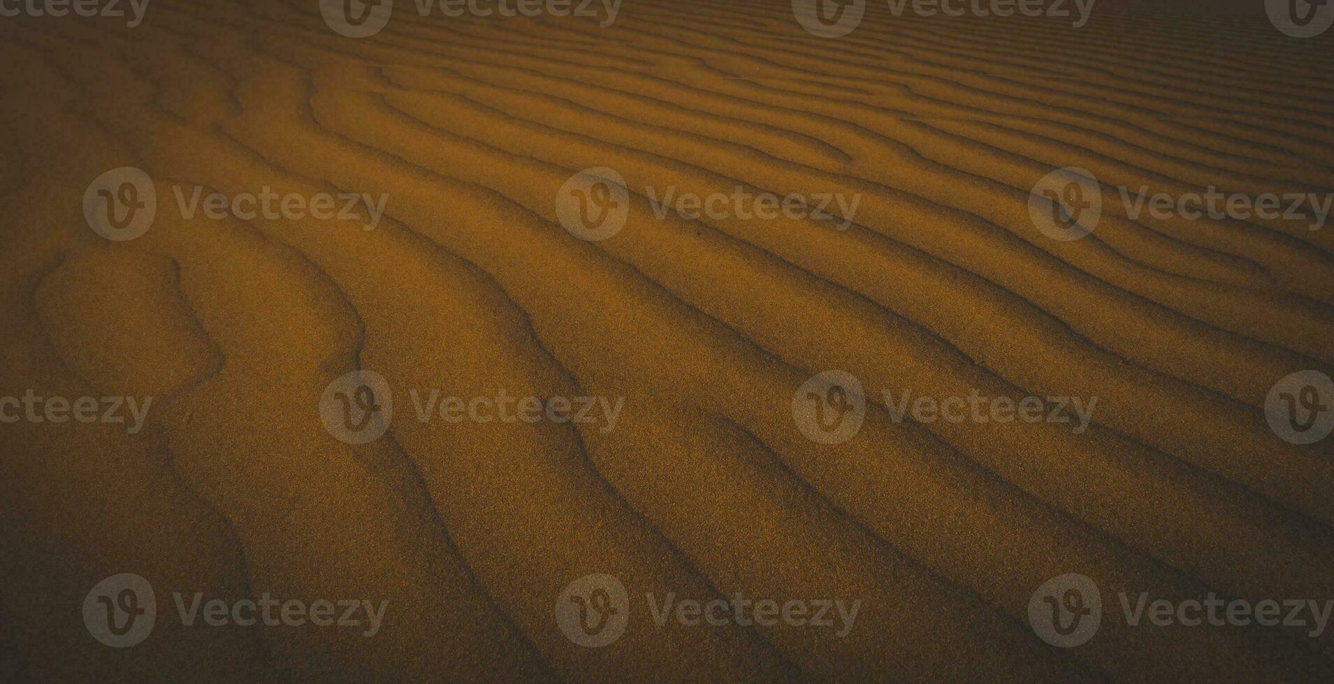 Sand dunes in Las Pampas, Argentina photo