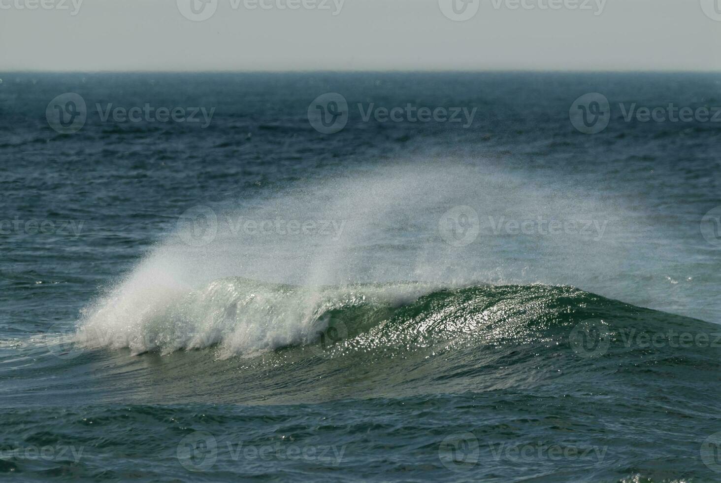 Big wave breaking photo