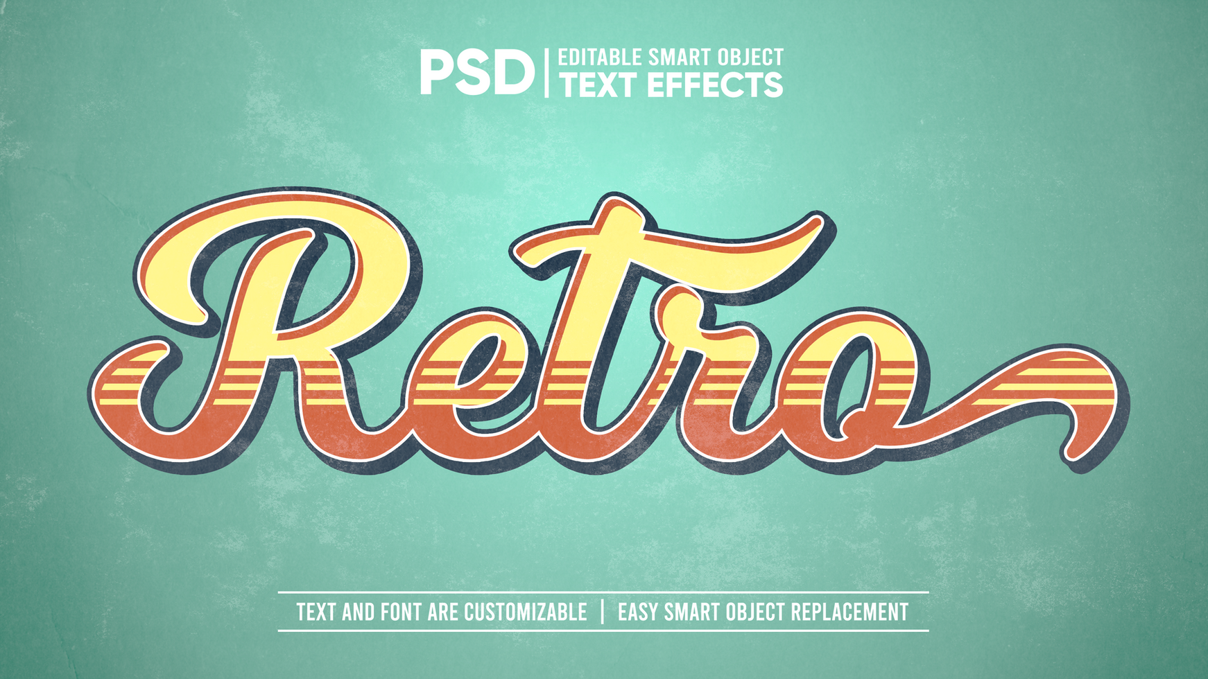 Vintage Old Washed Out Paper Editable Text Effect Mockup psd