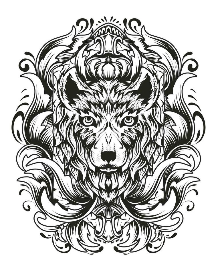 simple art design animal vector
