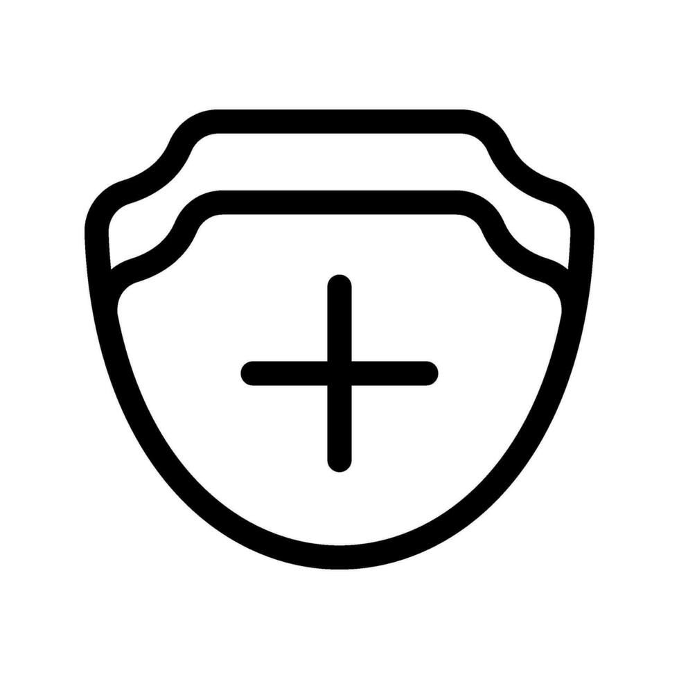 seguro icono vector símbolo diseño ilustración