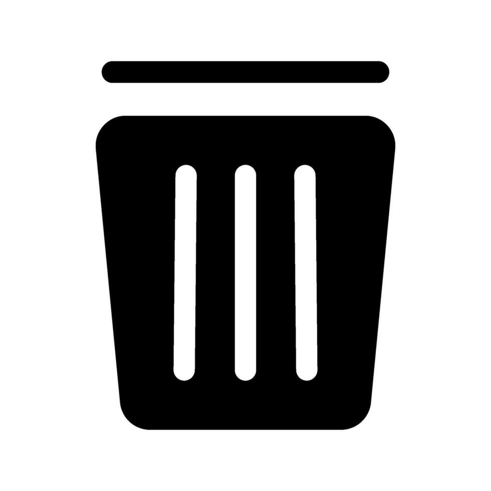 Trash Icon Vector Symbol Design Illustration