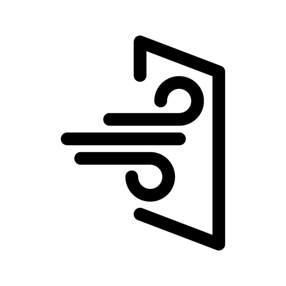 Wind Icon Vector Symbol Design Illustration