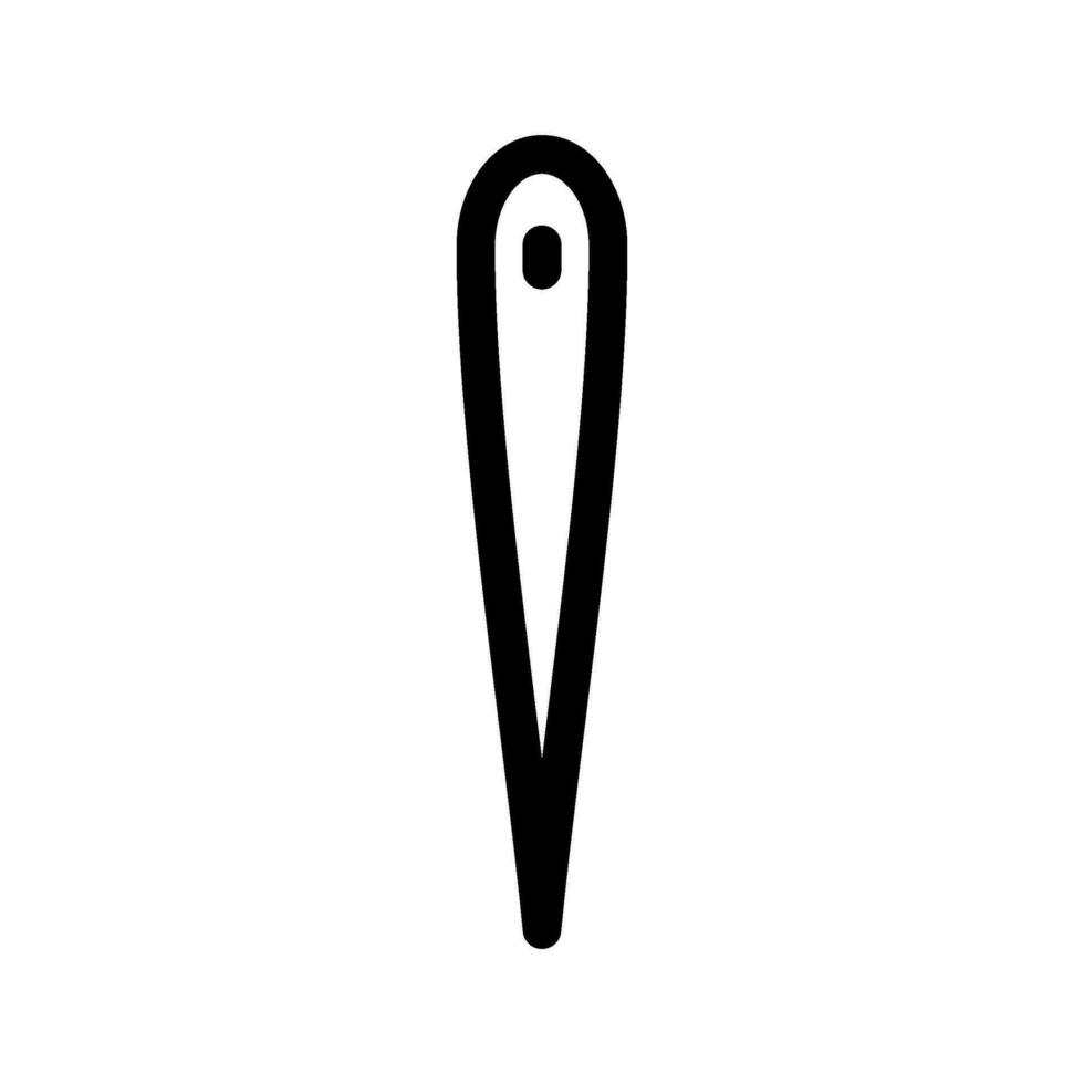 Needle Icon Vector Symbol Design Illustration