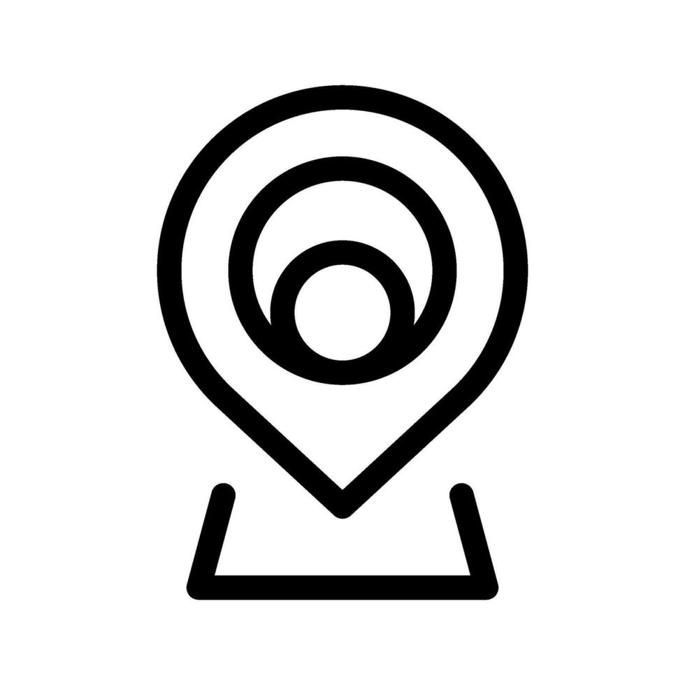 Place Localizer Icon Vector Symbol Design Illustration