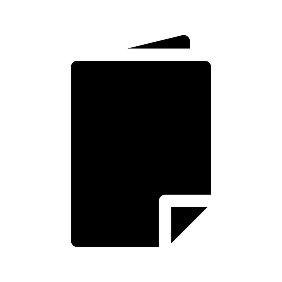 Magazine Icon Vector Symbol Design Illustration