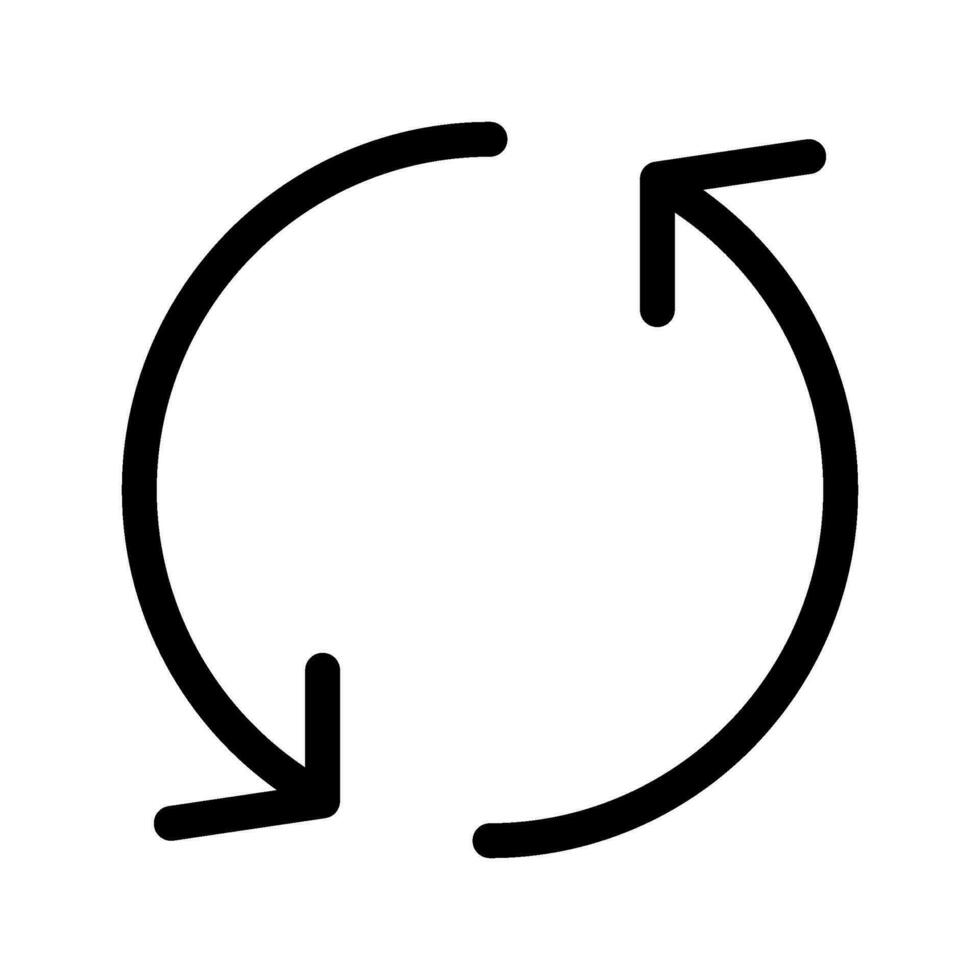 Refresh Icon Vector Symbol Design Illustration