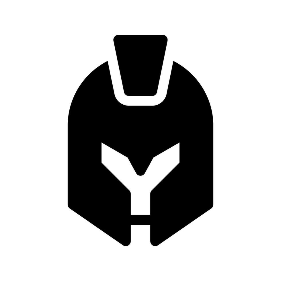 Gladiator Icon Vector Symbol Design Illustration