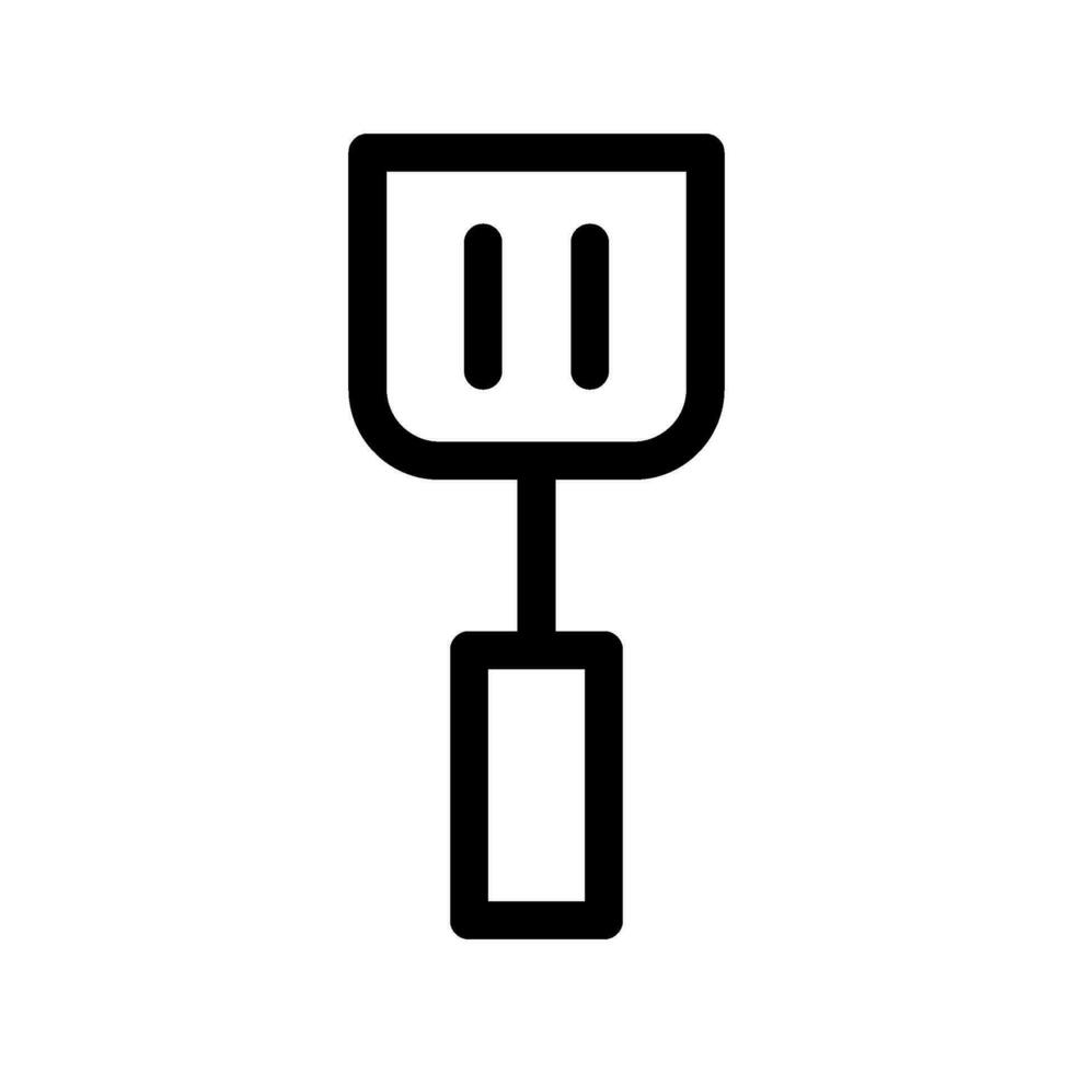 Spatula Icon Vector Symbol Design Illustration