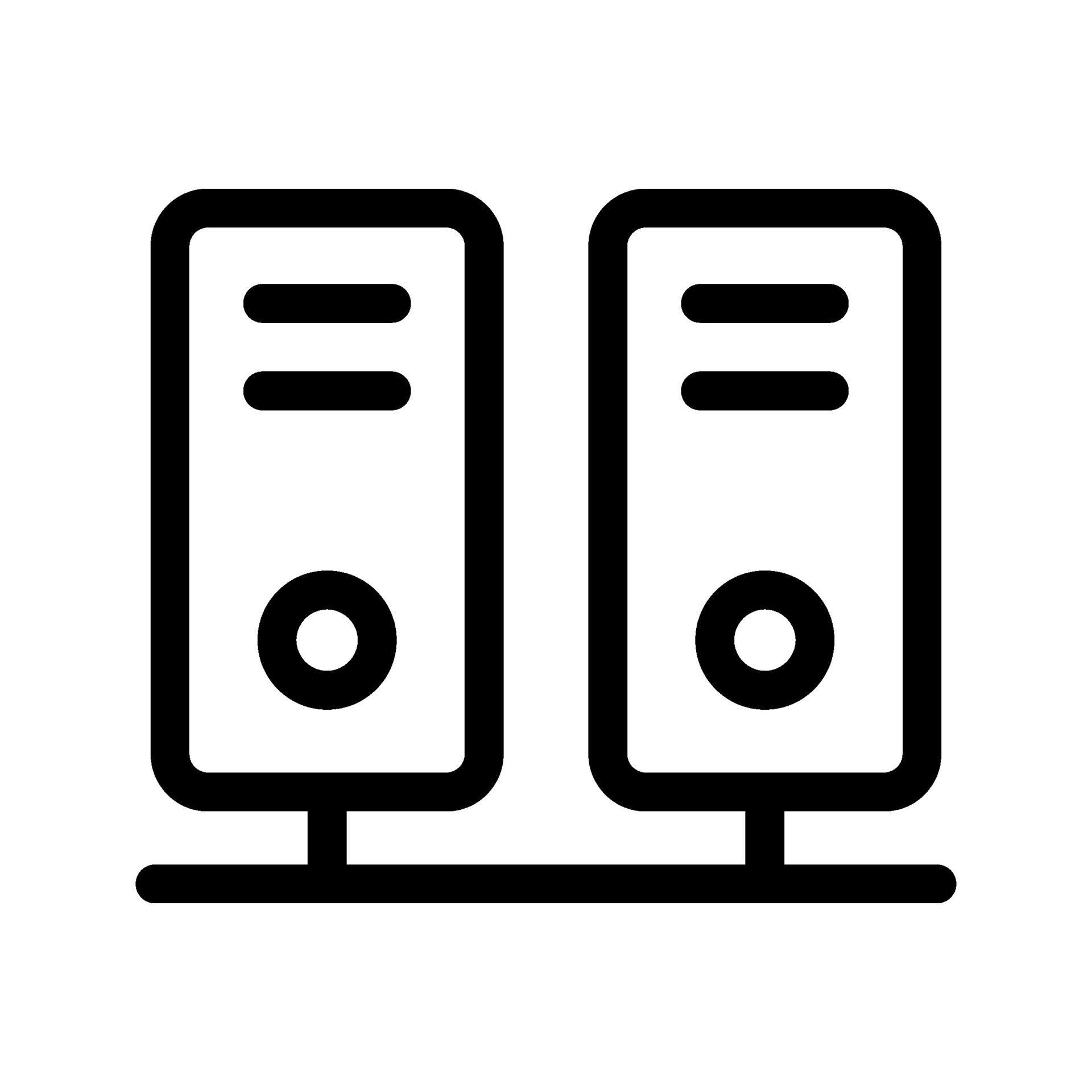 Mainframe Icon Vector Symbol Design Illustration 26625588 Vector Art at ...