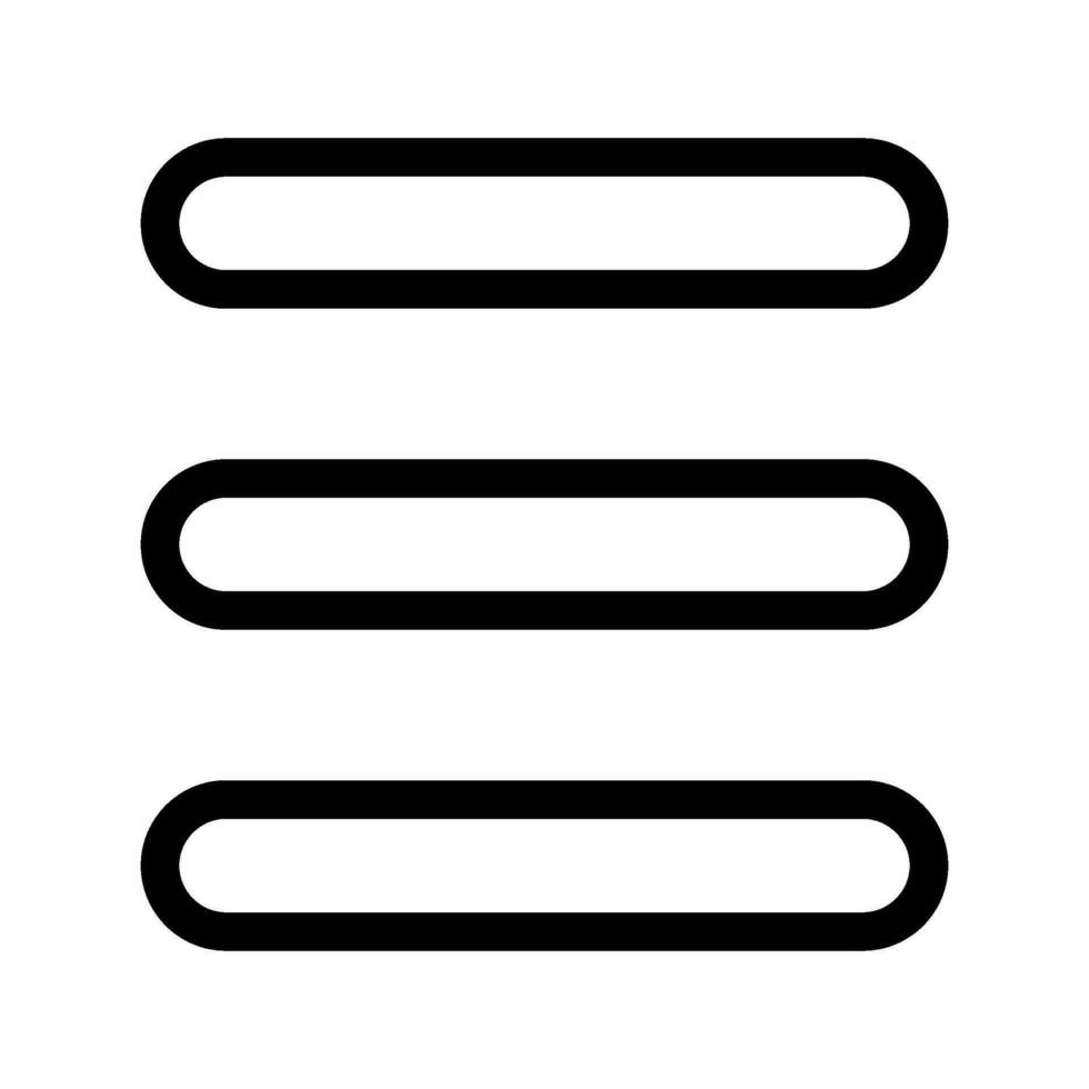 menú icono vector símbolo diseño ilustración 26625598 Vector en Vecteezy