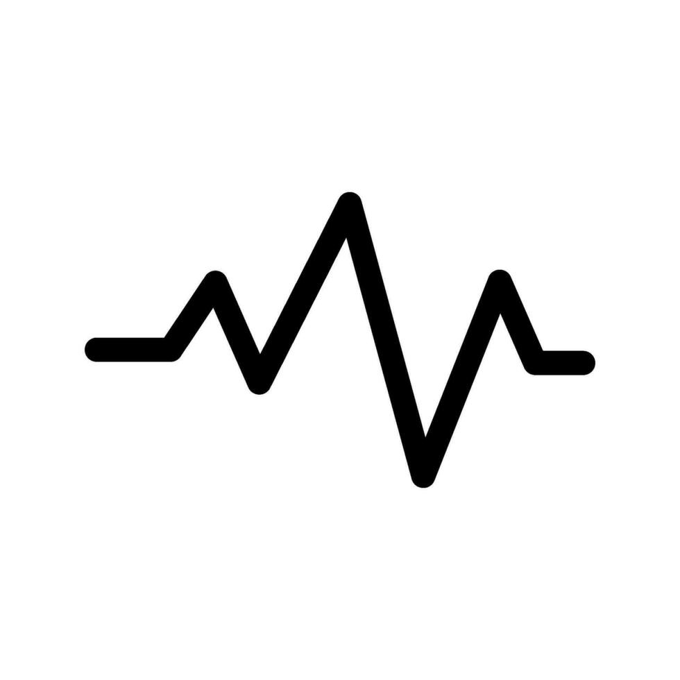 Heartbeat Icon Vector Symbol Design Illustration