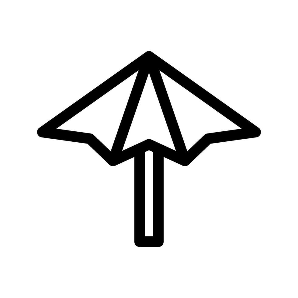 Sunshade Icon Vector Symbol Design Illustration