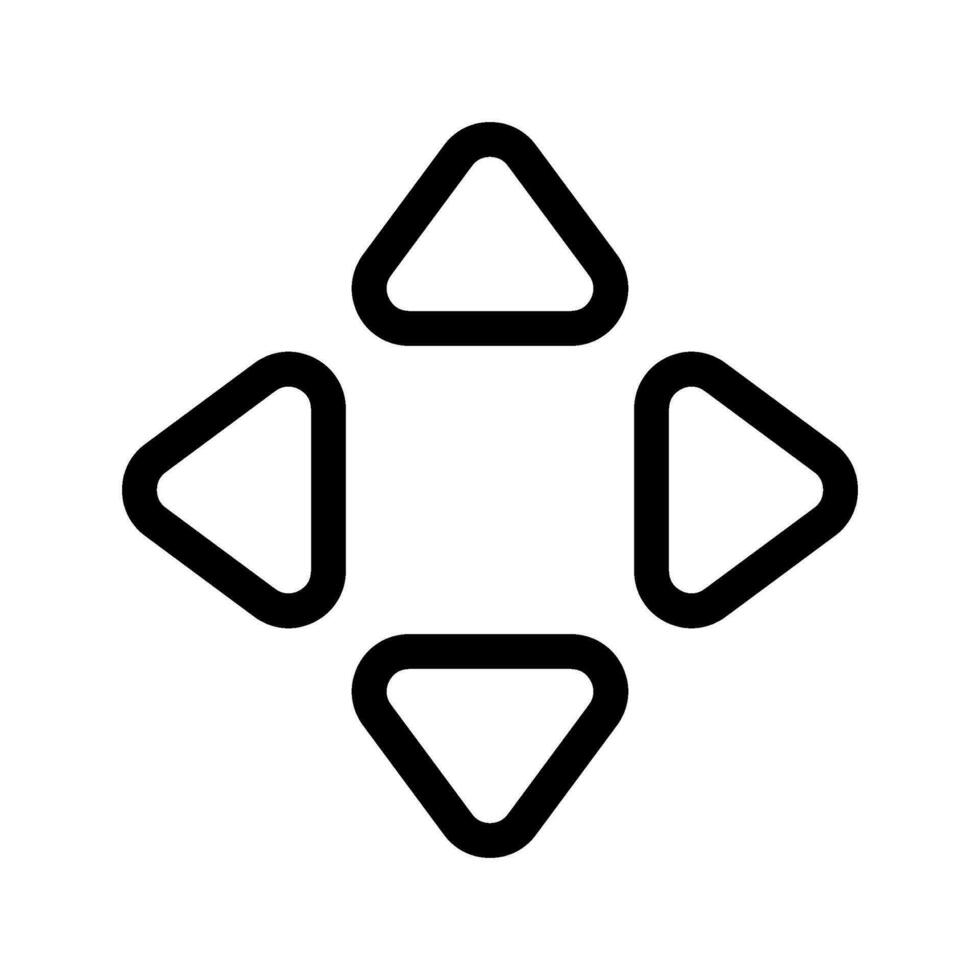Move Icon Vector Symbol Design Illustration