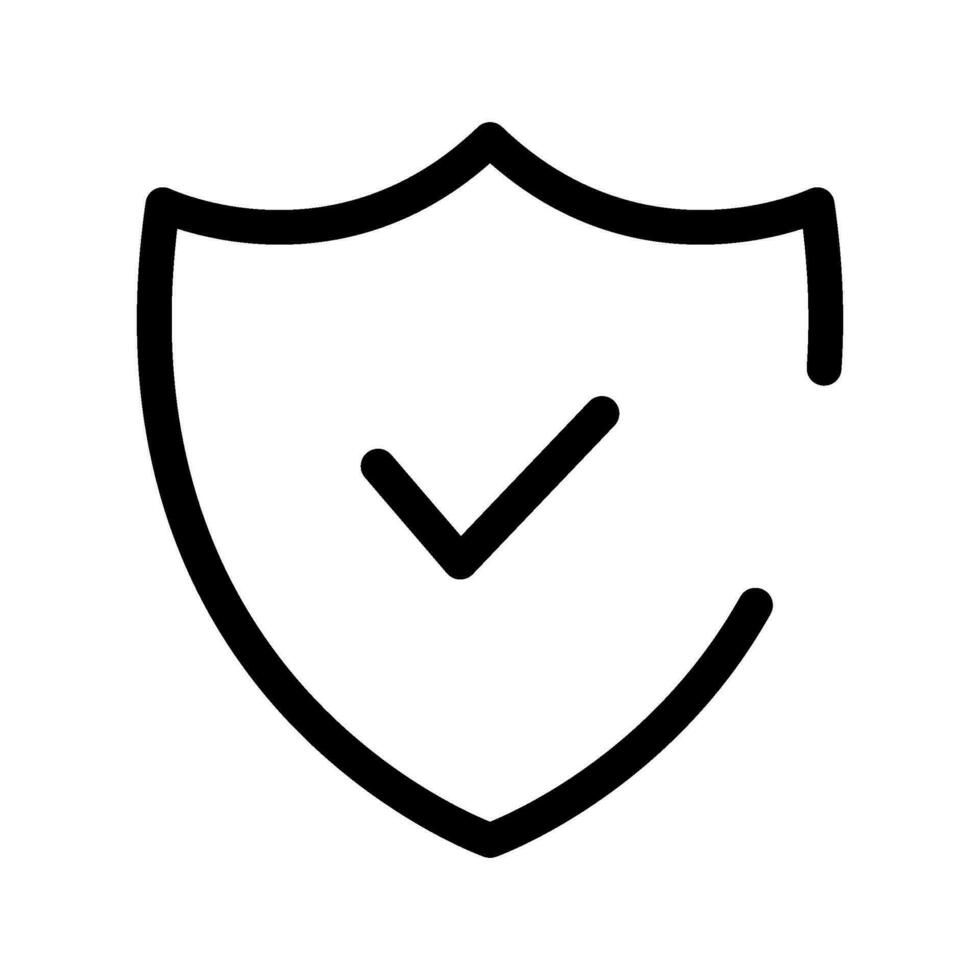 Shield Icon Vector Symbol Design Illustration