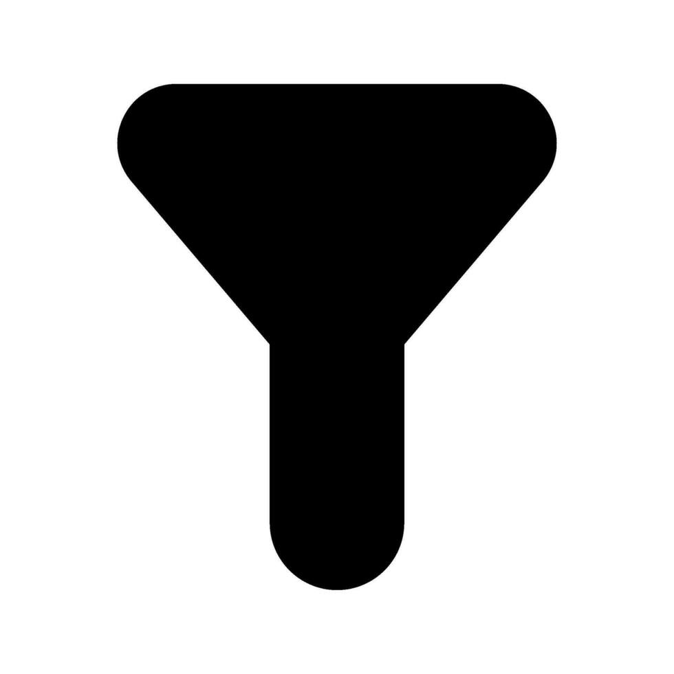 filtrar icono vector símbolo diseño ilustración