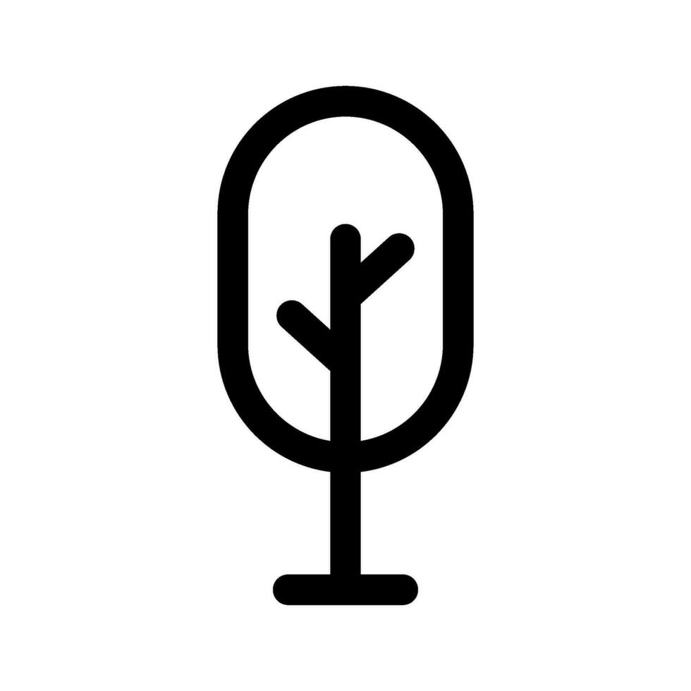 Tree Icon Vector Symbol Design Illustration