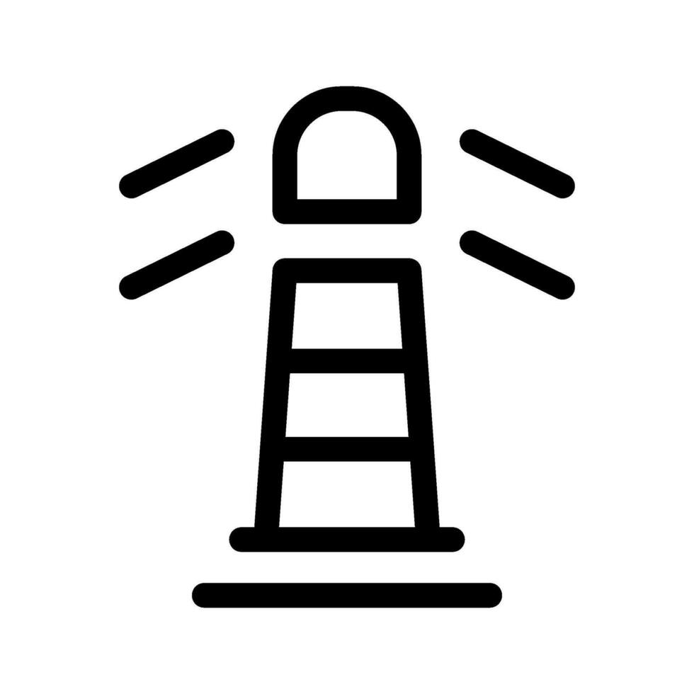 Mercusuar Icon Vector Symbol Design Illustration