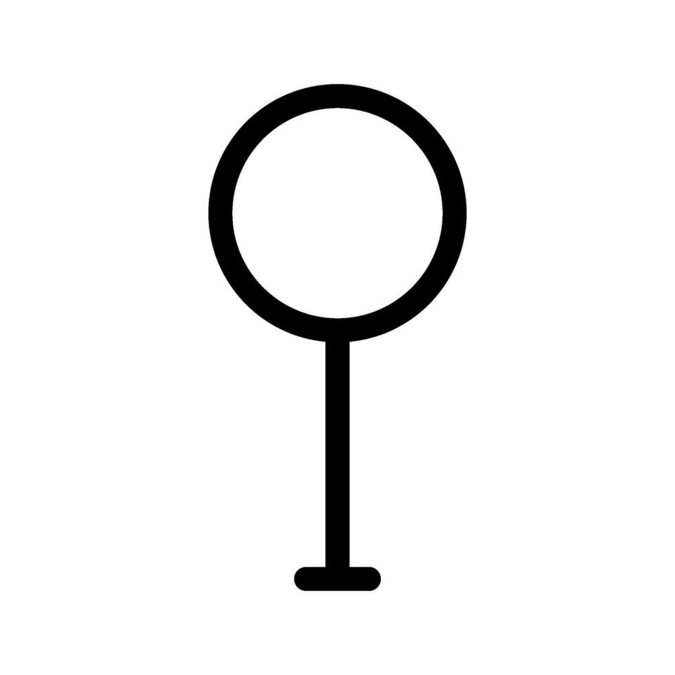 la carretera firmar icono vector símbolo diseño ilustración