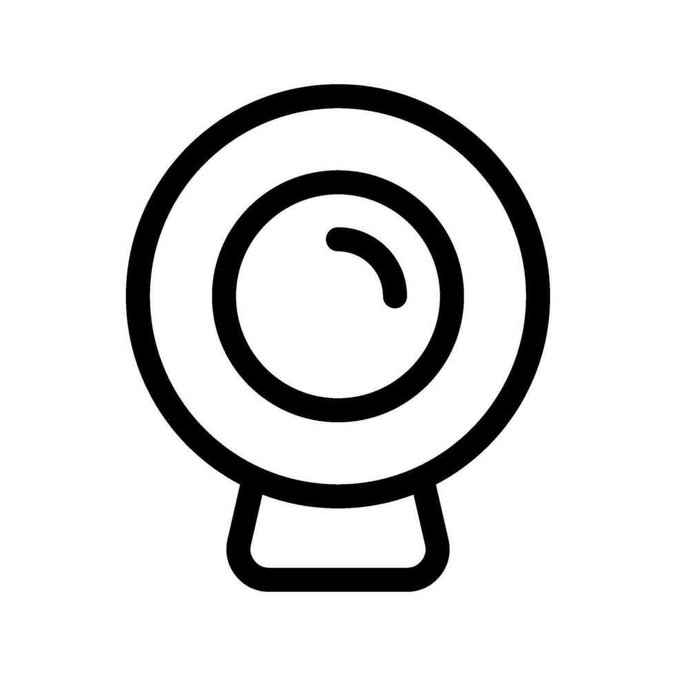 Webcam Icon Vector Symbol Design Illustration