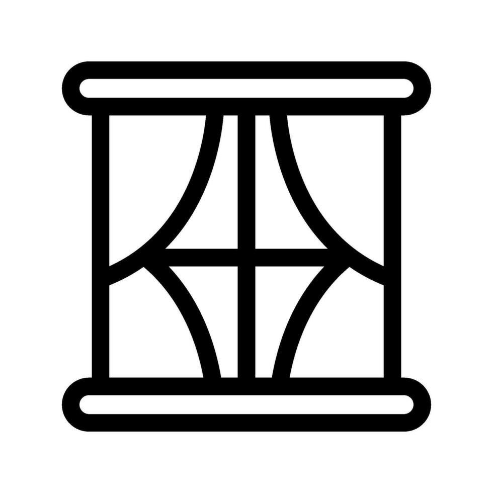 ventana icono vector símbolo diseño ilustración