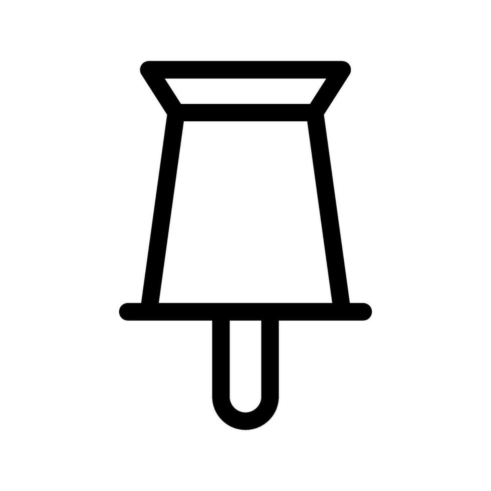 Push Pin Icon Vector Symbol Design Illustration
