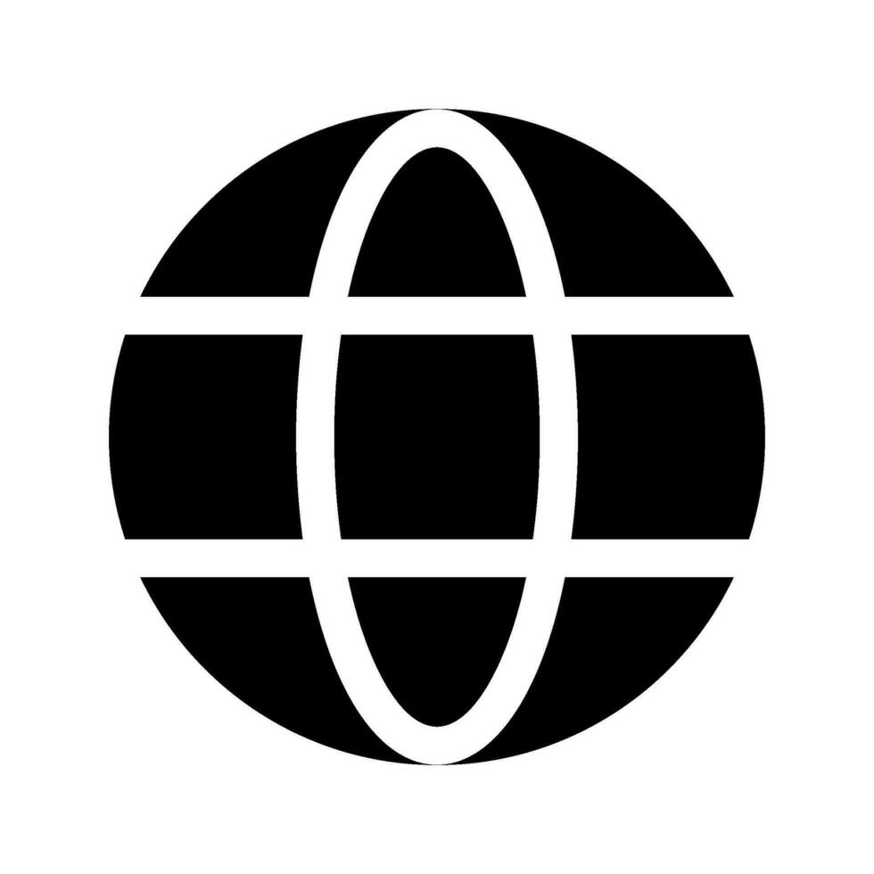 Global Communication Icon Vector Symbol Design Illustration