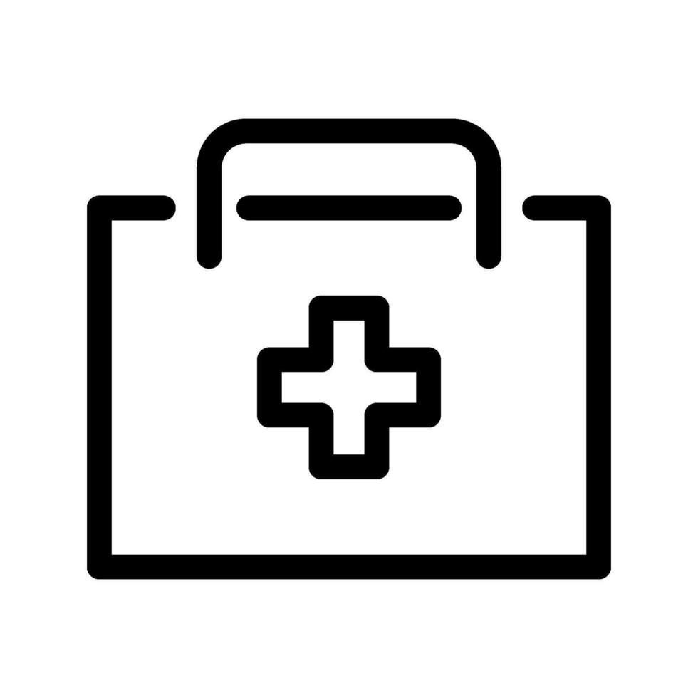 First Aid Kit Icon Vector Symbol Design Illustration