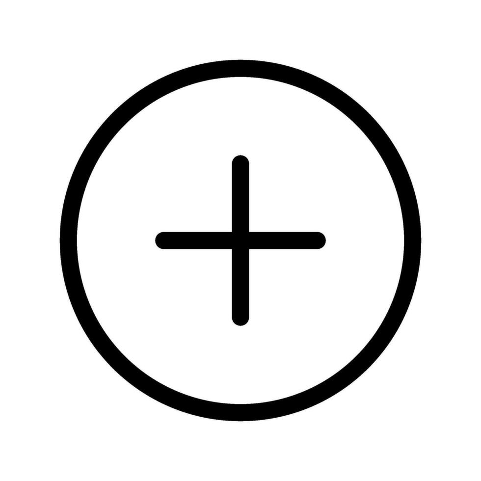 Add Icon Vector Symbol Design Illustration
