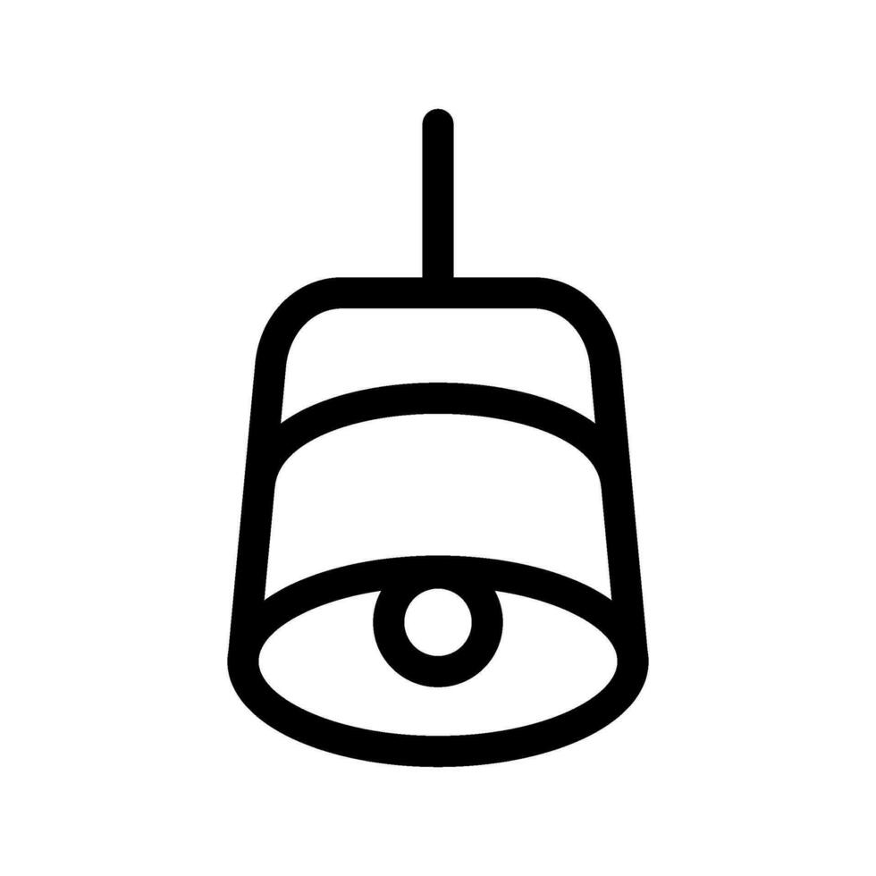 Ceiling Lamp Icon Vector Symbol Design Illustration