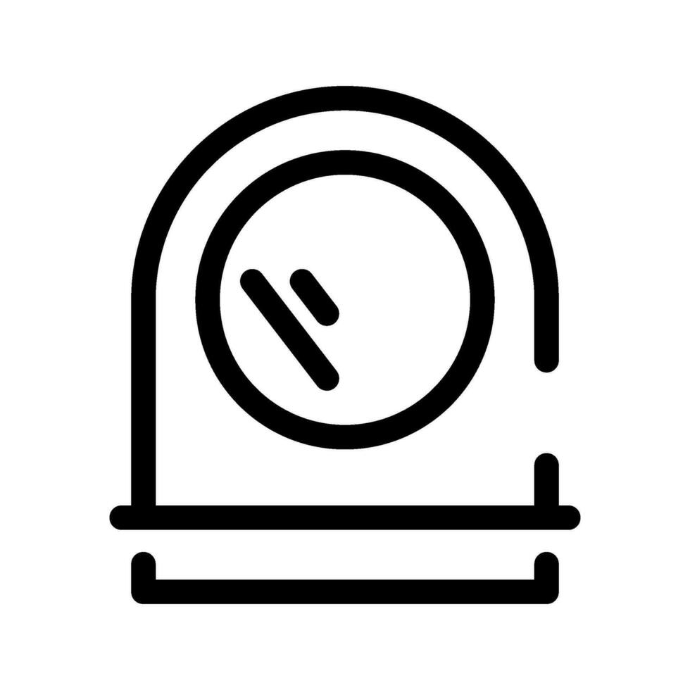 Mirror Icon Vector Symbol Design Illustration