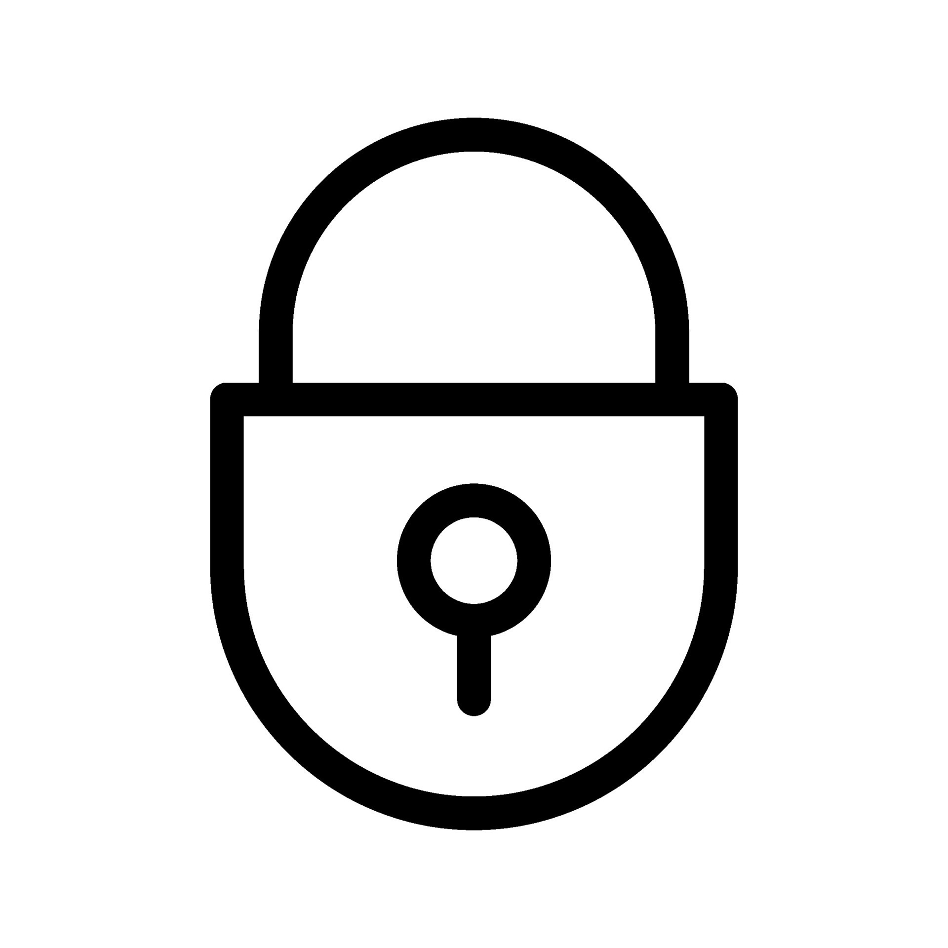 Key Lock Icon Vector Symbol Design Illustration 26625955 Vector Art at