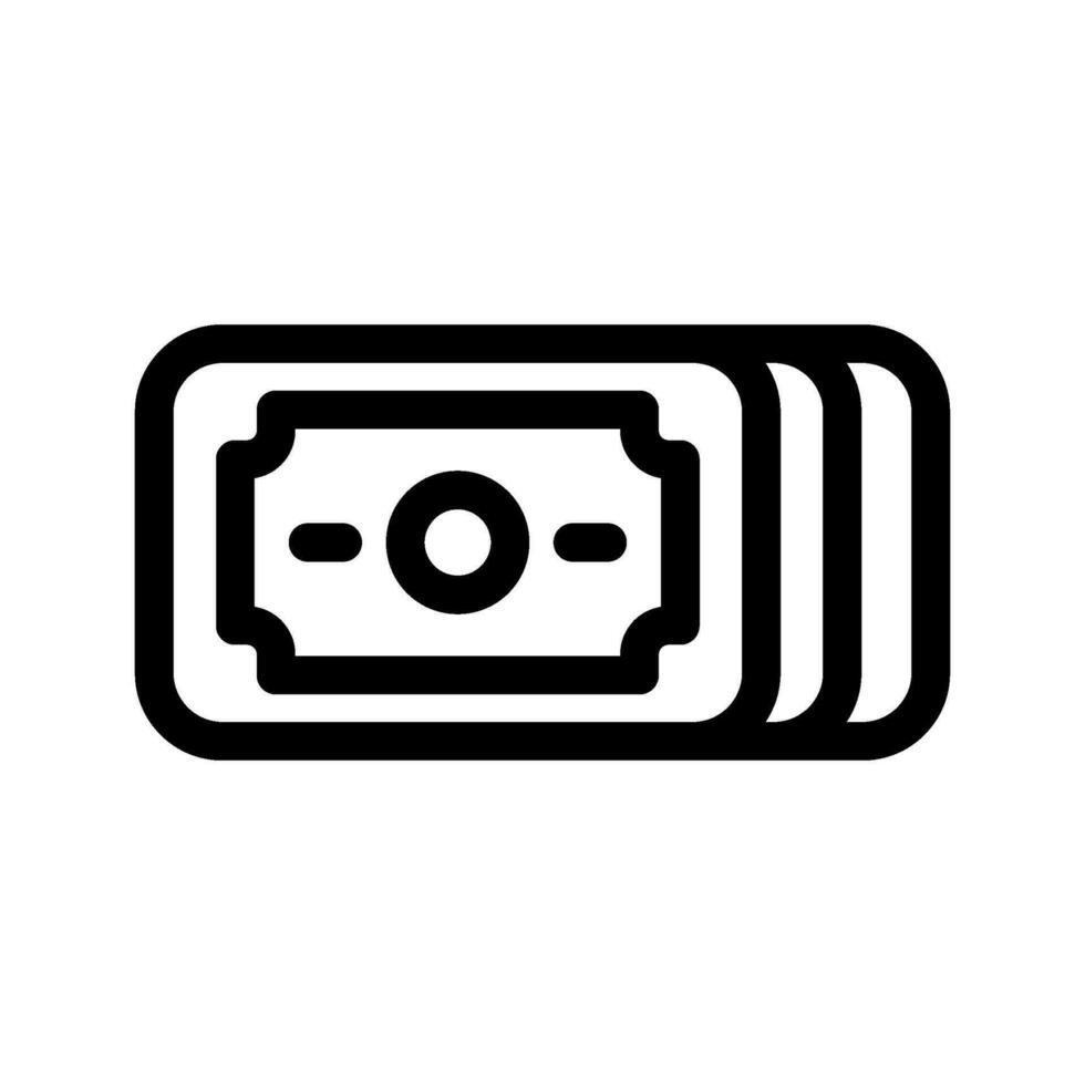 Cash Icon Vector Symbol Design Illustration