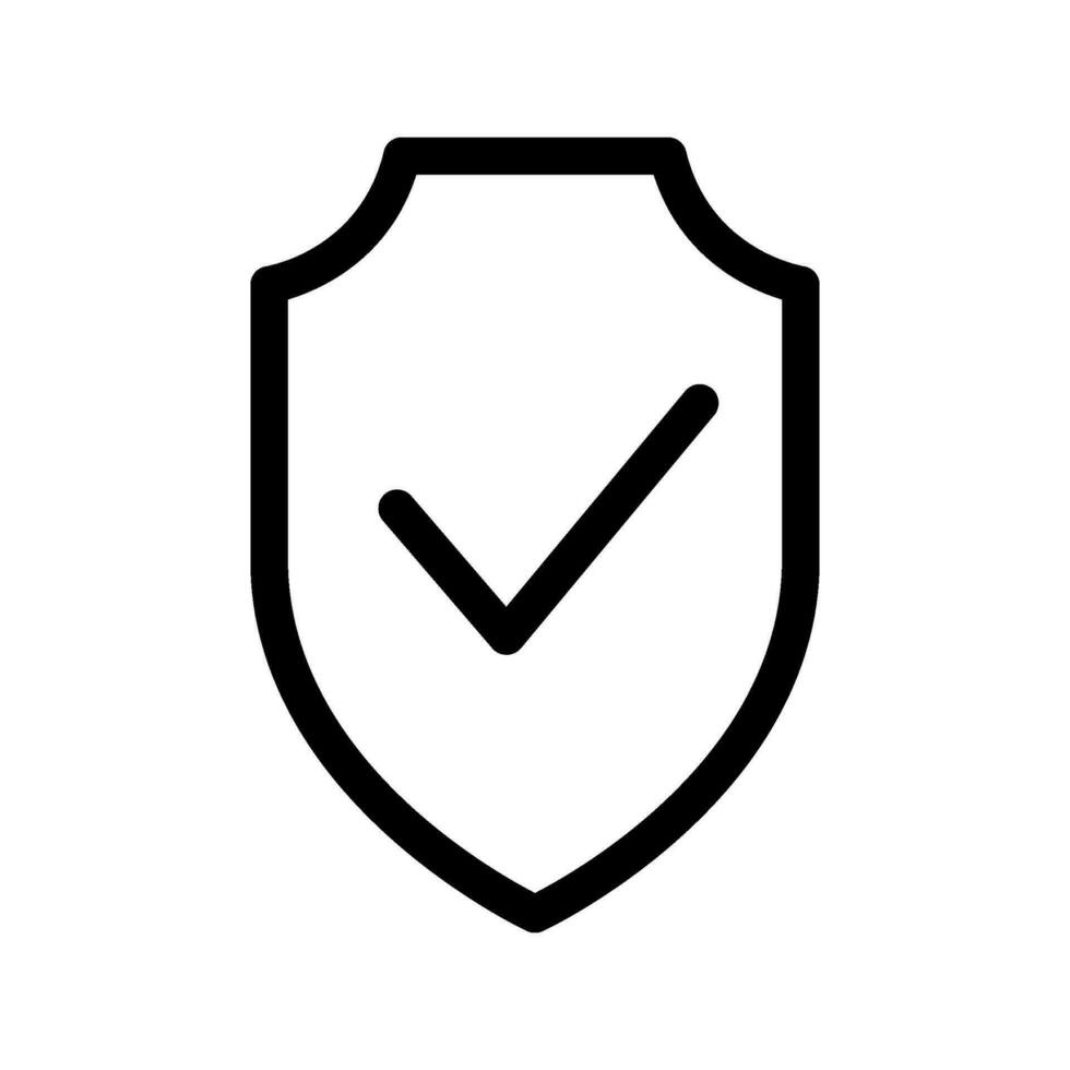 Shield Icon Vector Symbol Design Illustration