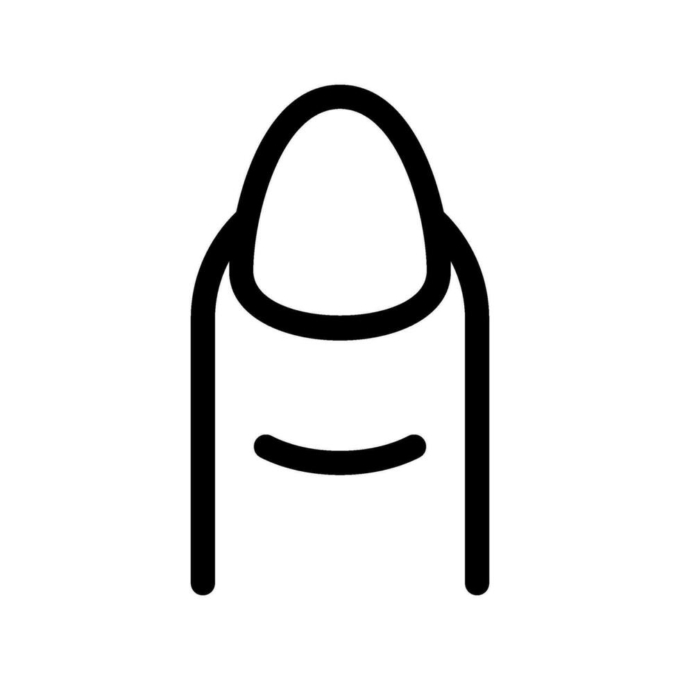 Nail Icon Vector Symbol Design Illustration