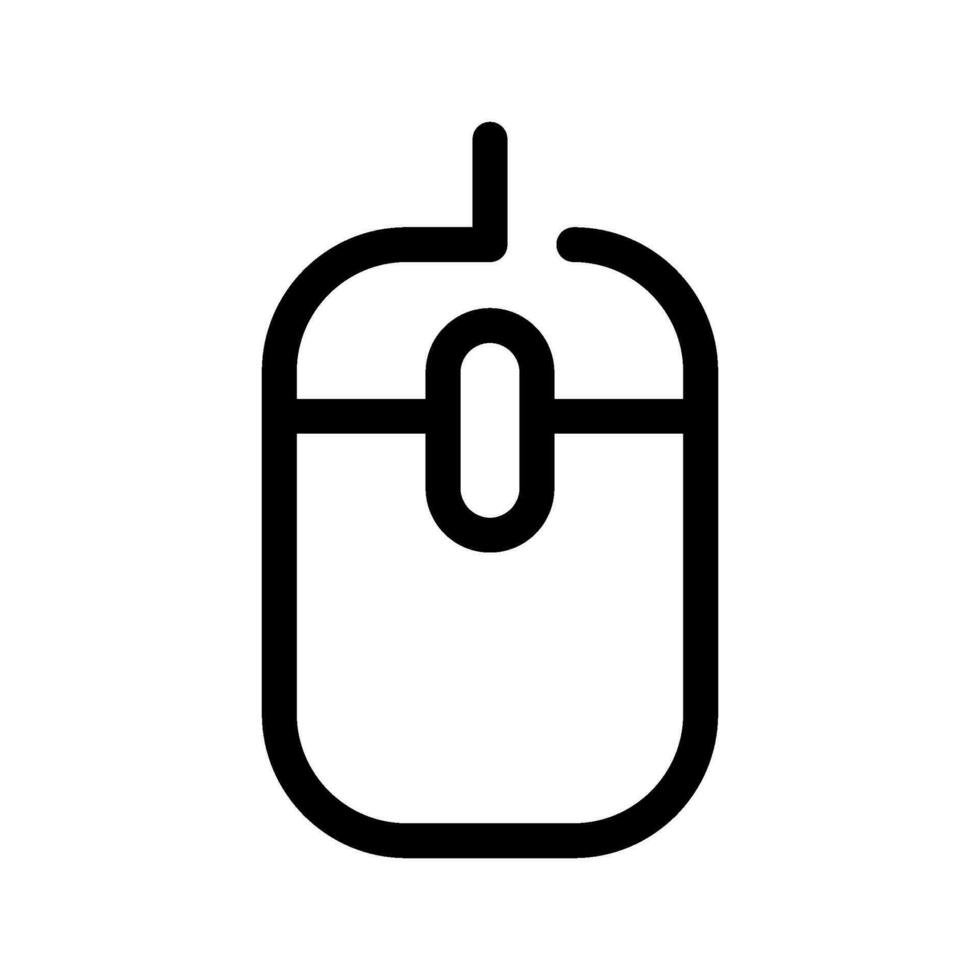 Mouse Icon Vector Symbol Design Illustration