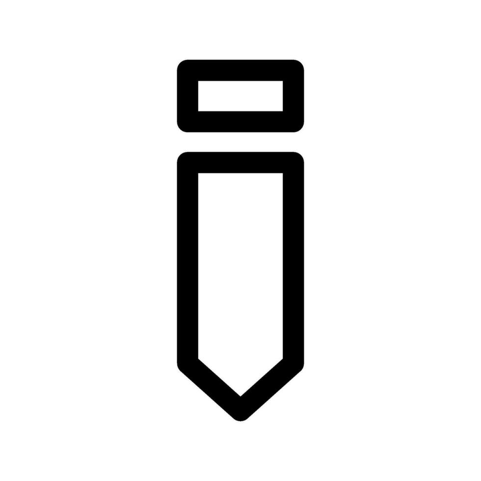 Pencil Icon Vector Symbol Design Illustration