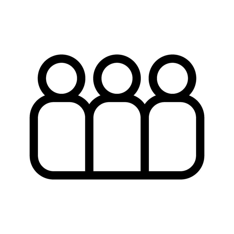 Group Icon Vector Symbol Design Illustration