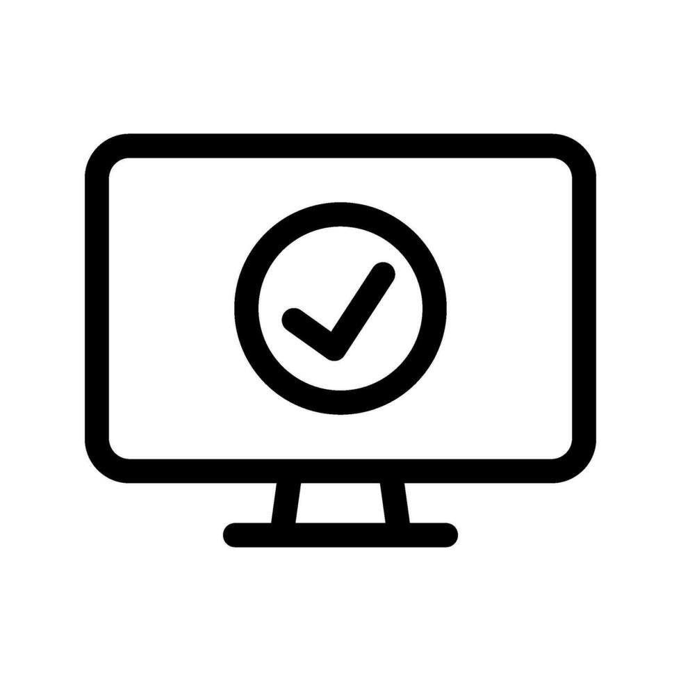 Successful Update Icon Vector Symbol Design Illustration