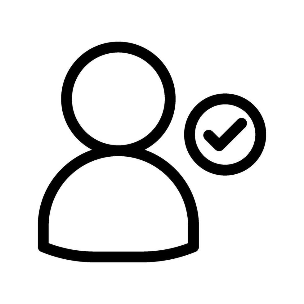 Following Icon Vector Symbol Design Illustration