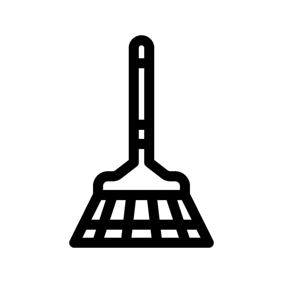Broom Icon Vector Symbol Design Illustration