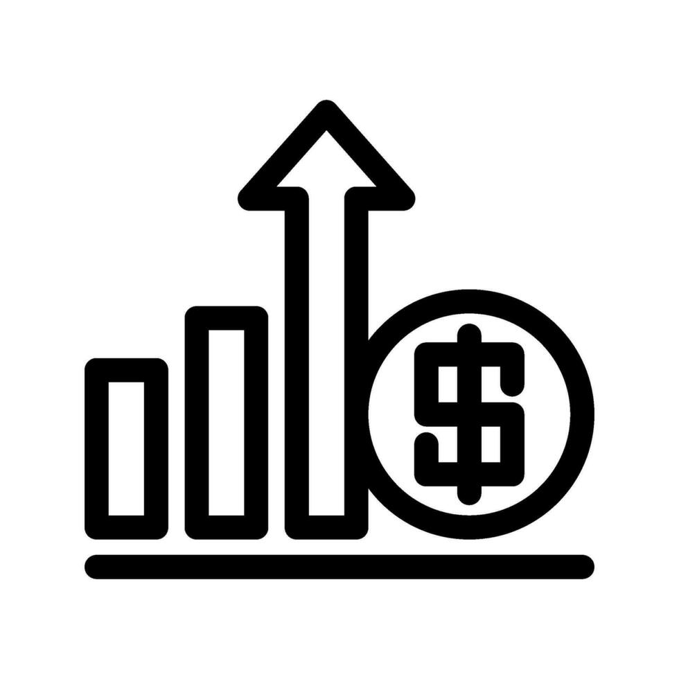 Profit Icon Vector Symbol Design Illustration