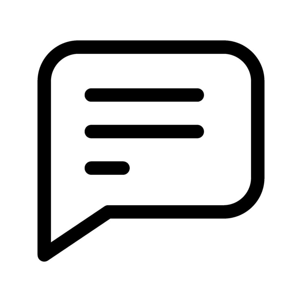 Chat Icon Vector Symbol Design Illustration