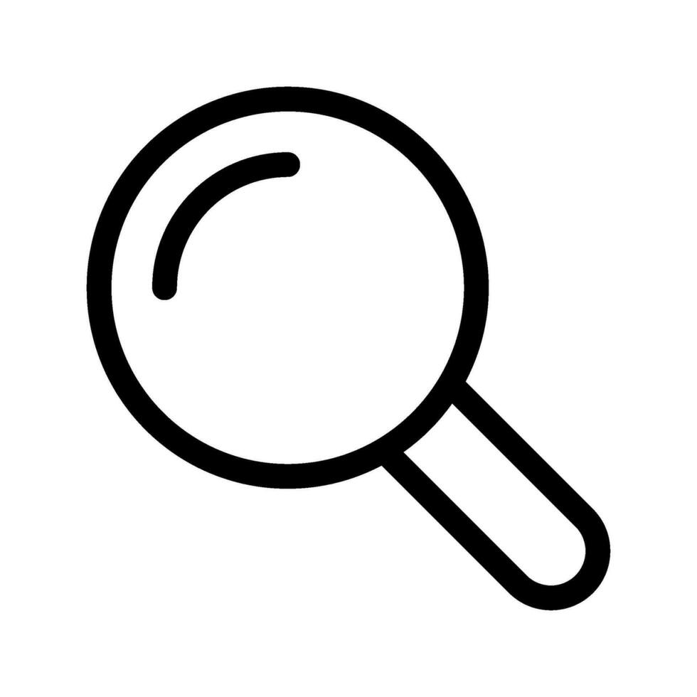 Magnifier Icon Vector Symbol Design Illustration