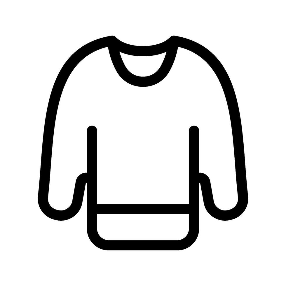 Long Sleeve Icon Vector Symbol Design Illustration