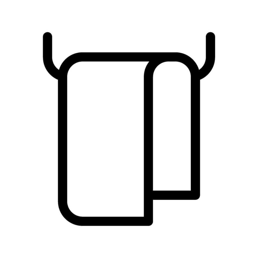 Towel Icon Vector Symbol Design Illustration