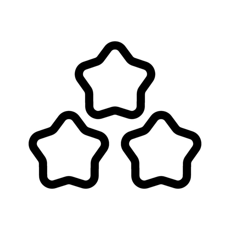 Rating Icon Vector Symbol Design Illustration