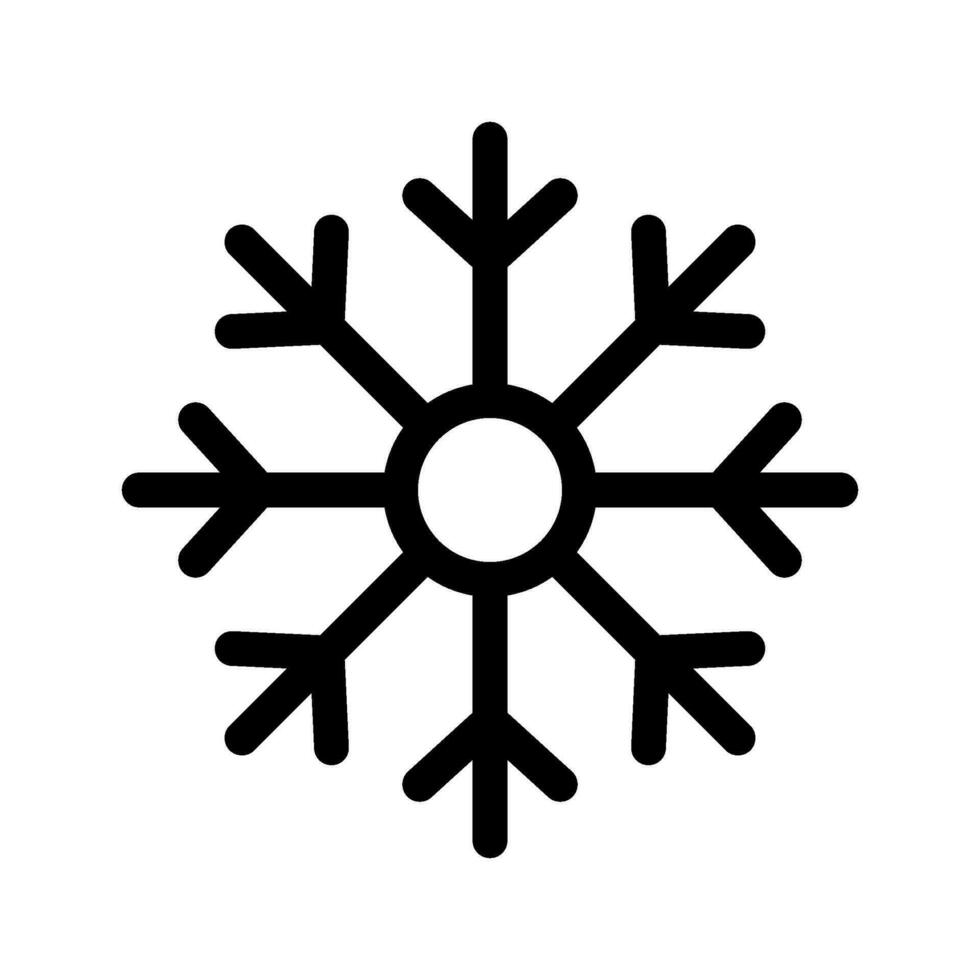 Snow Icon Vector Symbol Design Illustration